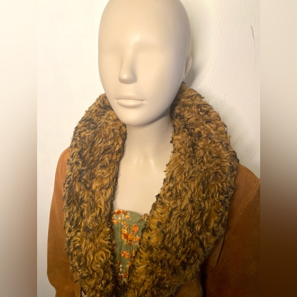 Vintage Full length Penny Lane style sheerling boho 1970s - Picture 6 of 10